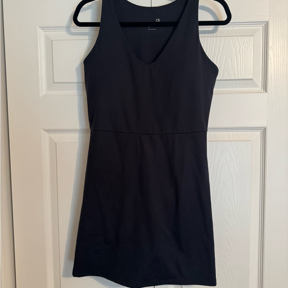 GAP Black Sleeveless Mini Dress